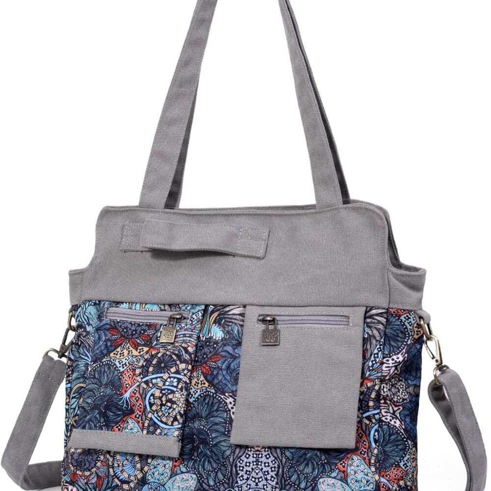 Boho Series Large Capacity Canvas Personalized Pr… - image 1